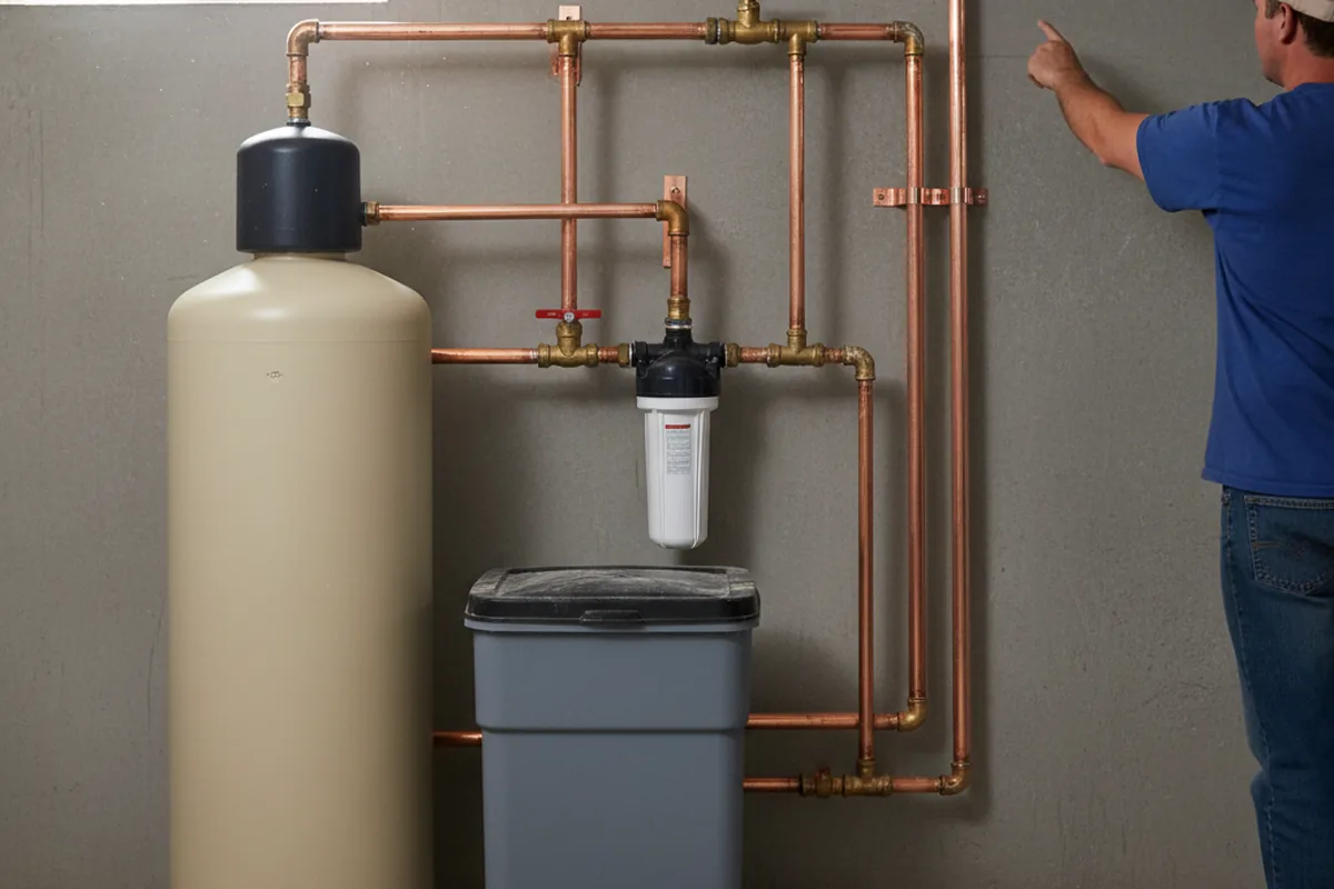 Whole-house water treatment system installed in Valley Ford